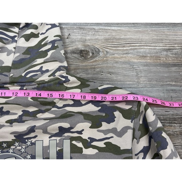 BUC-EE'S Camo Hoodie Adult Large Graphic Print Front/Back Souvenir Sweatshirt - Picture 12 of 12